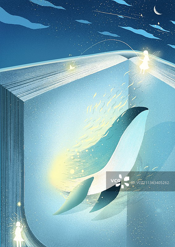 书中鲸3图片素材