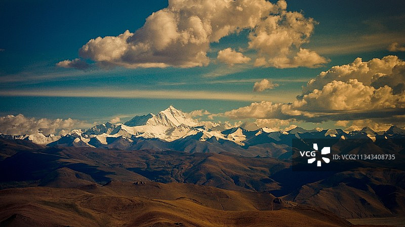 念青唐古拉山图片素材