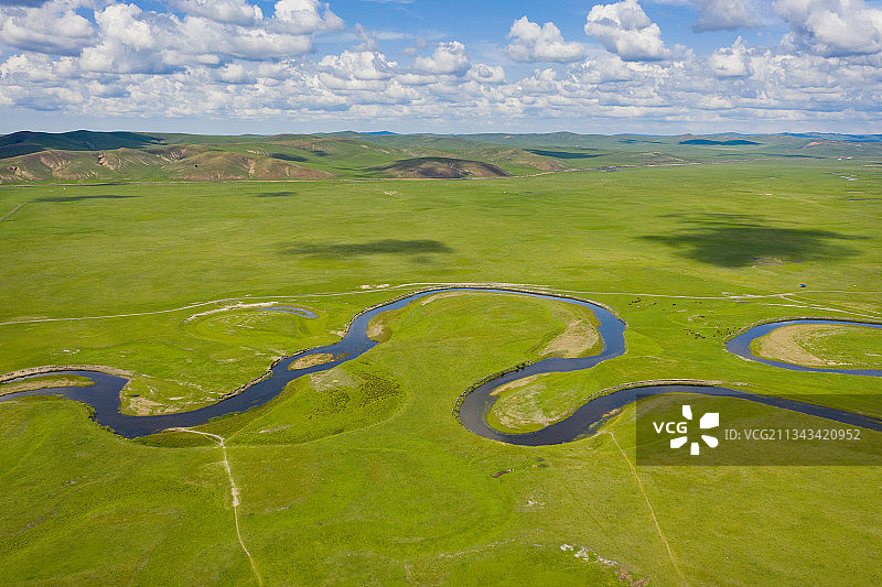 呼伦贝尔大草原图片素材