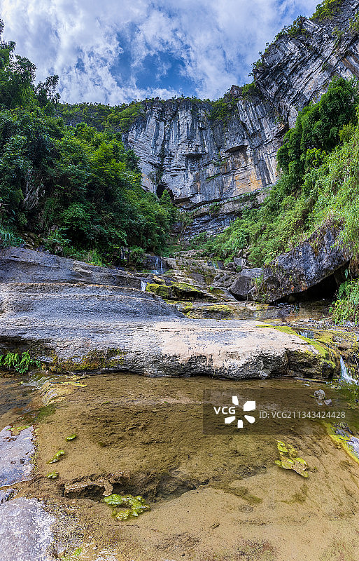 贵州贵定县的腊利寨图片素材