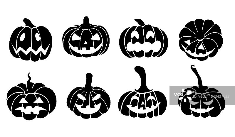 南瓜灯图片素材