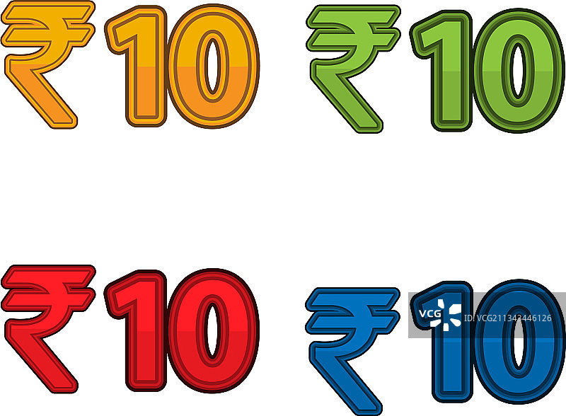 10卢比价格图片素材