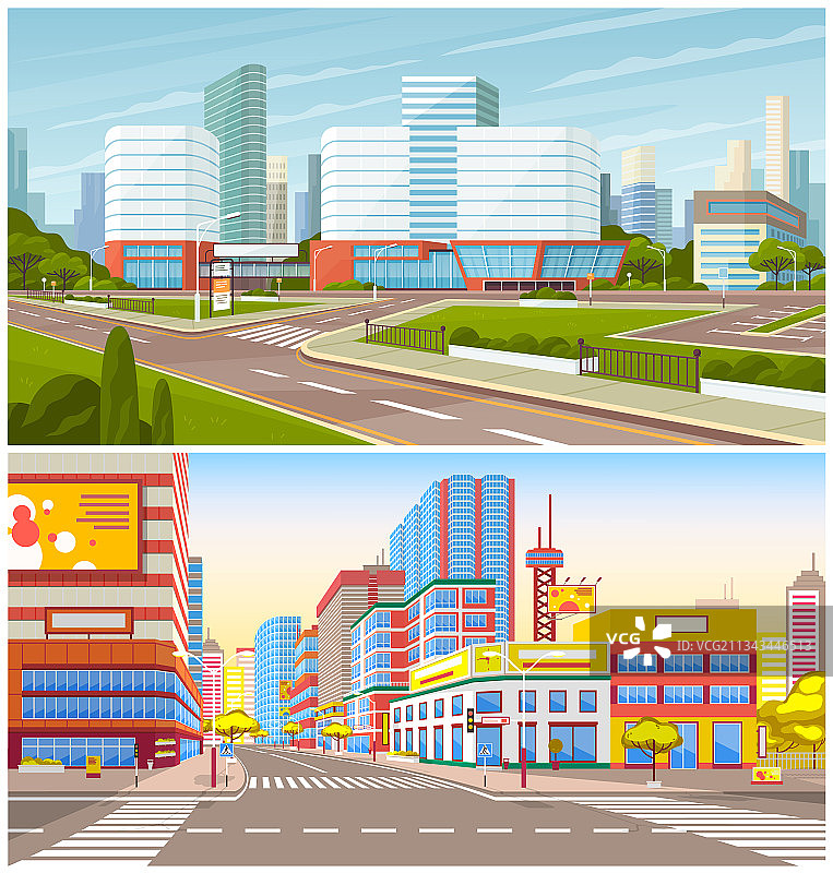 城市景观图片素材