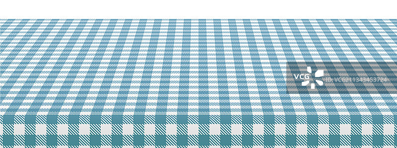 野餐桌布复古白蓝色方格布图片素材