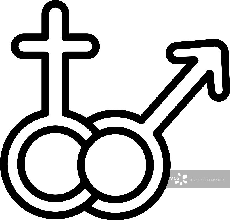 百吉饼图标轮廓样式图片素材