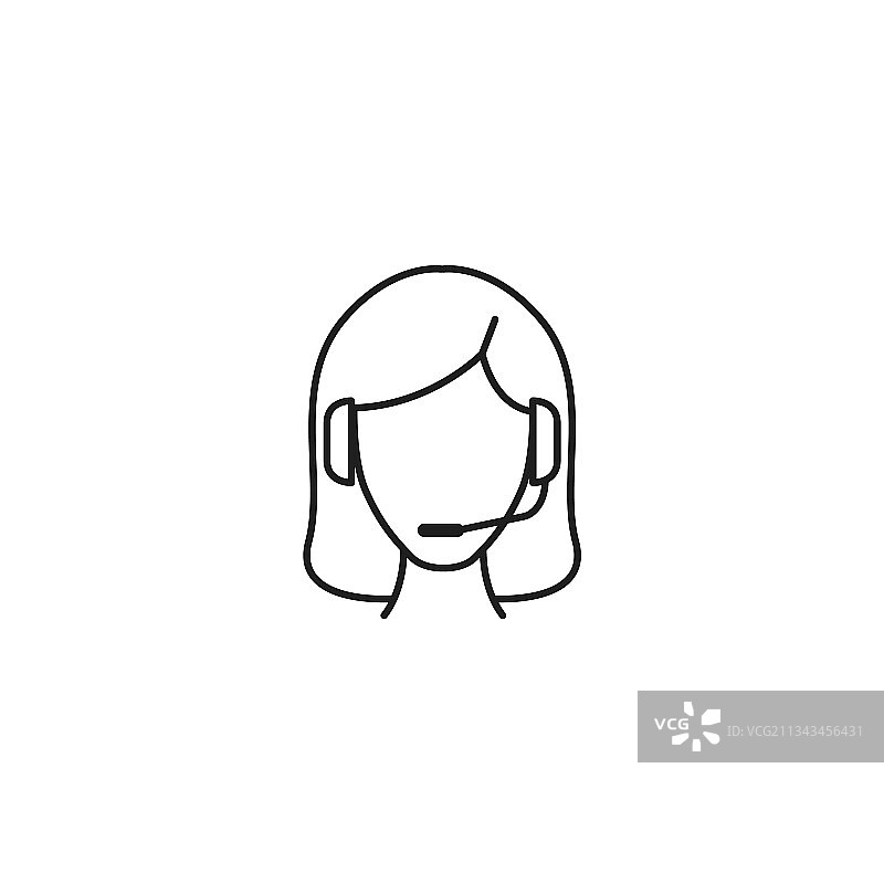 呼叫中心支持图标图片素材