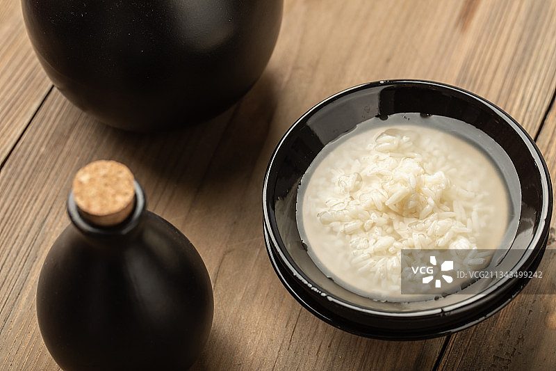 中国传统美食米酒图片素材