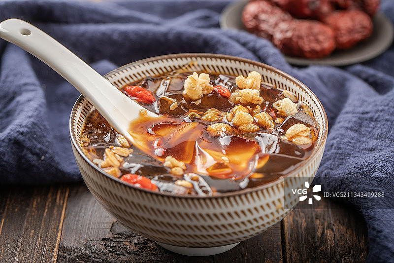 四川特色小吃冰粉图片素材