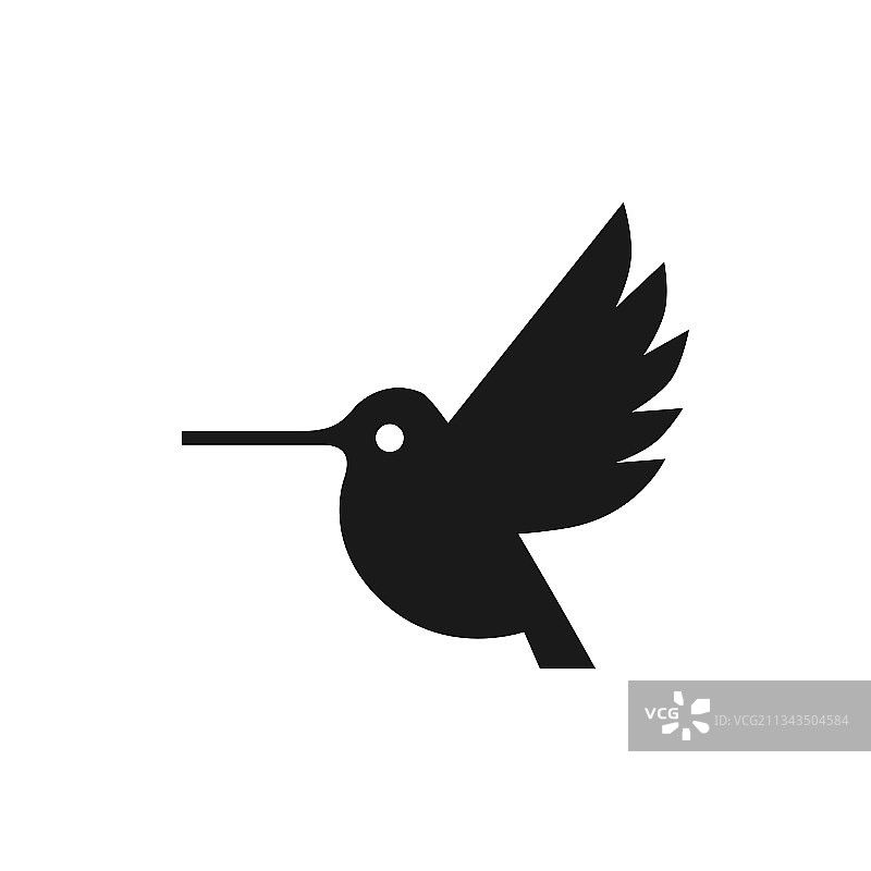 蜂鸟标志图标图片素材