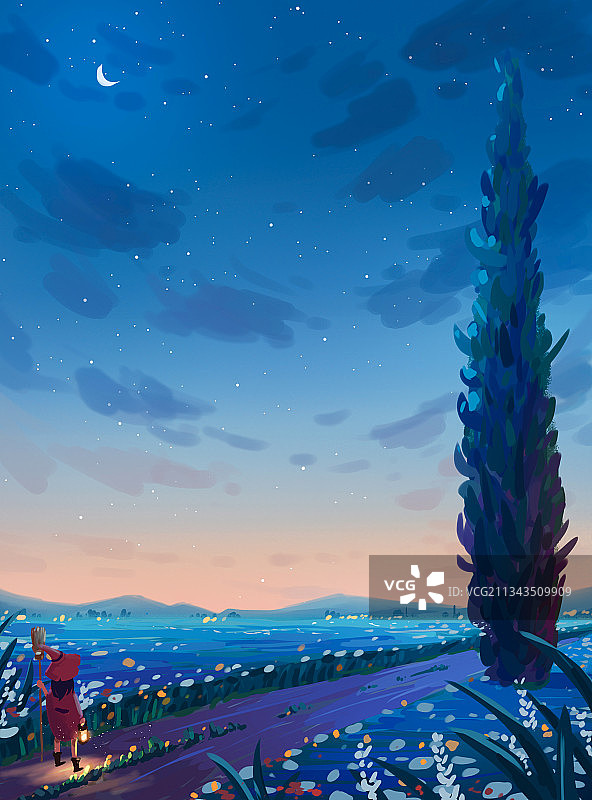 回家的路图片素材