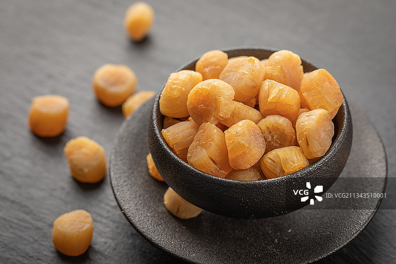 天然海产品瑶柱图片素材