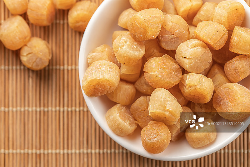 天然海产品瑶柱图片素材