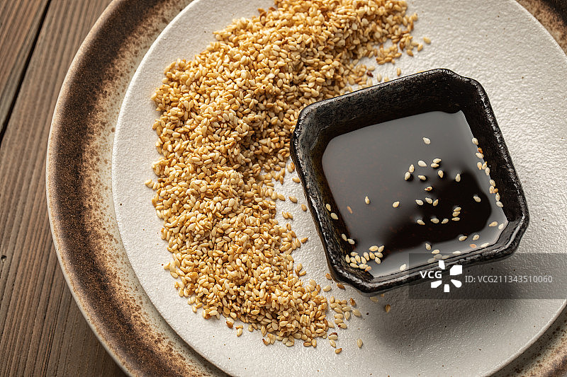 健康食材芝麻油图片素材