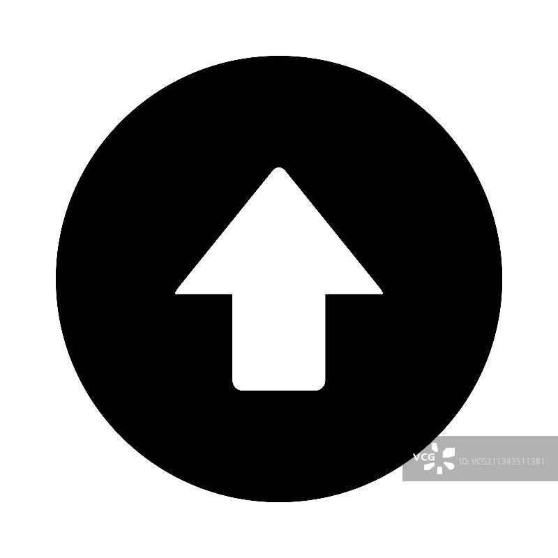 向上箭头和圆形图片素材