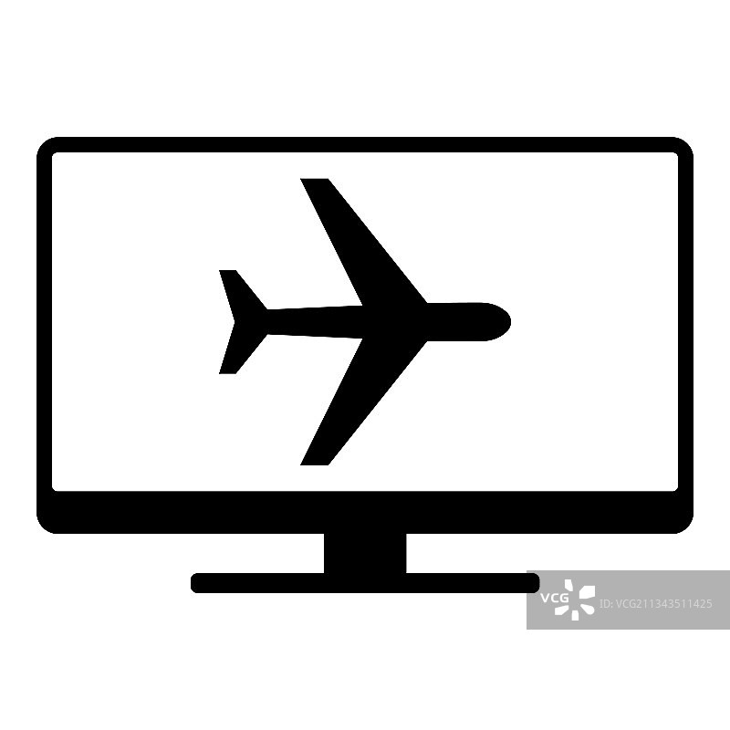 飞机和屏幕图片素材