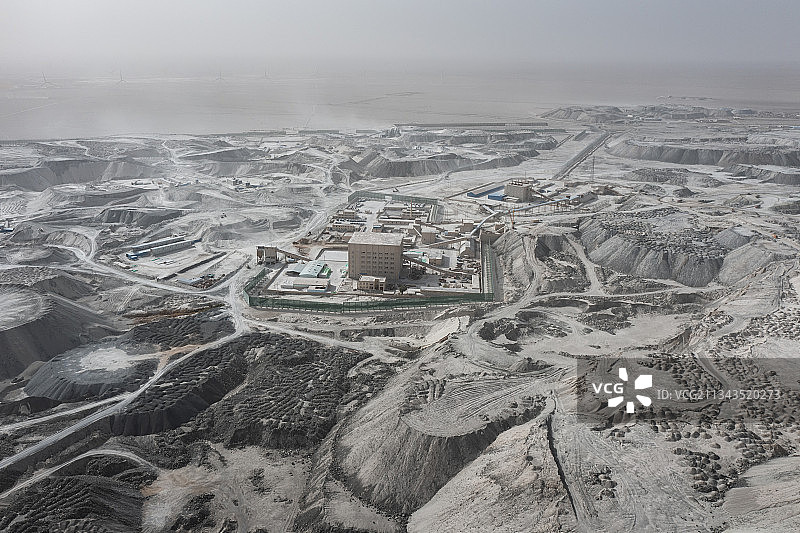 石灰矿厂图片素材