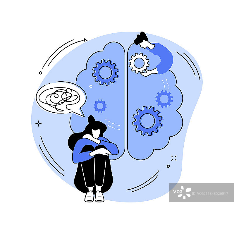 煤气灯效应抽象概念图片素材