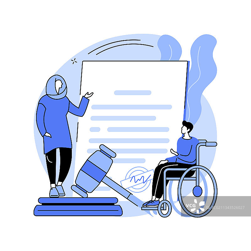 反歧视法抽象概念图片素材