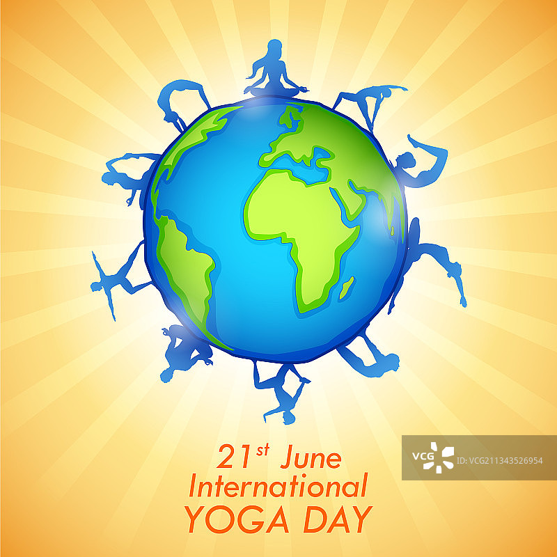 人们为练习做体式和冥想图片素材