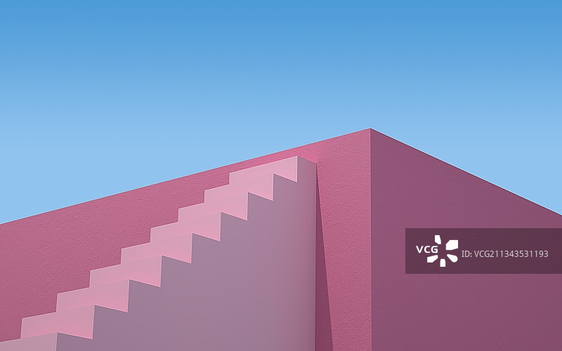简单建筑阶梯墙壁背景图片素材