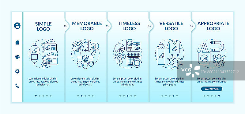 基本标志设计规则模板图片素材