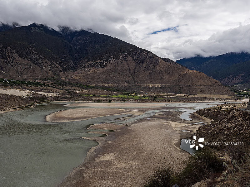 朗县雅鲁藏布江图片素材