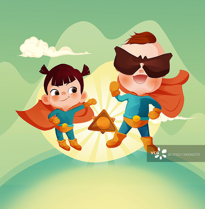 超人宝宝图片素材