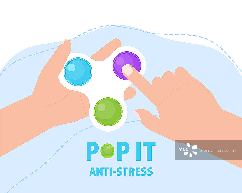 新款儿童硅胶彩色按按乐玩具图片素材