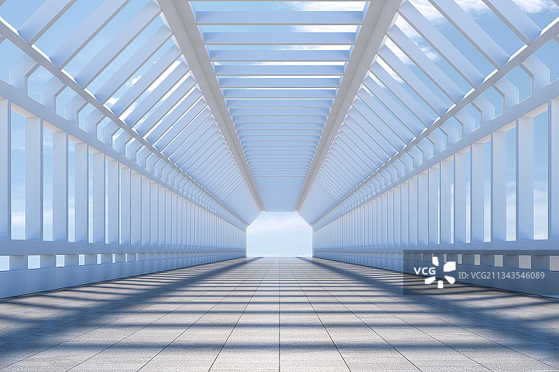 3D现代简洁水泥空间背景图片素材