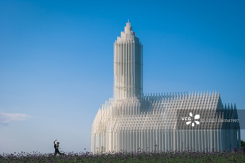 消失的教堂图片素材