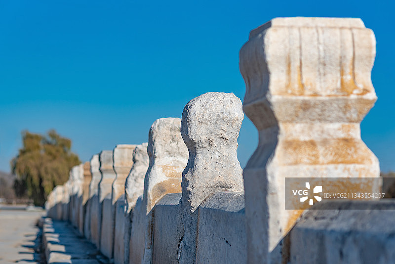 北京房山琉璃河大桥图片素材