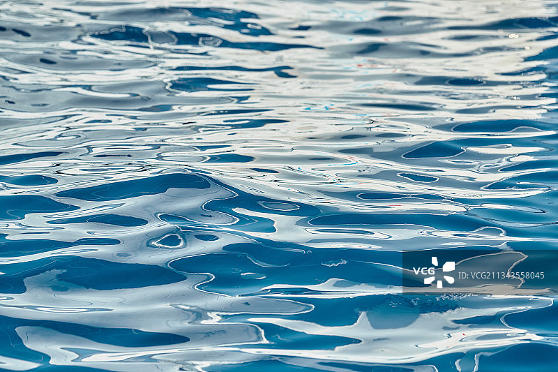 波纹水面特写图片素材