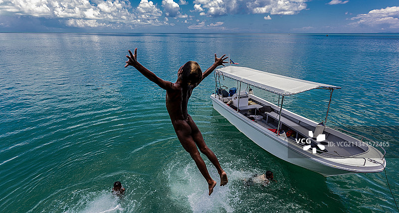 马来西亚仙本那海岛风景图片素材
