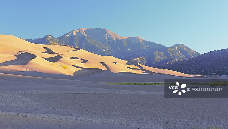 美国科罗拉多州大沙丘国家公园沙漠风光图片素材