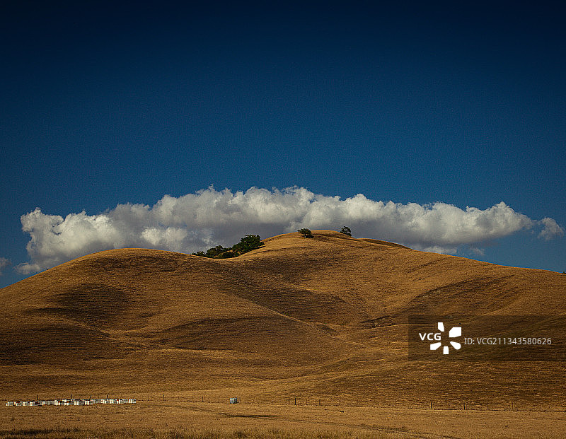美国加利福尼亚州丹维尔的蓝天风景图片素材