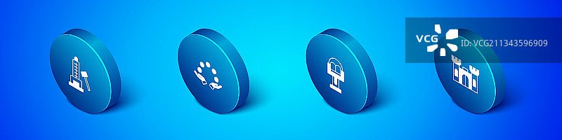 2.5D带锤子的撞击器图片素材