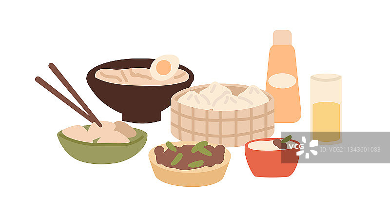 韩国传统节日美食图片素材