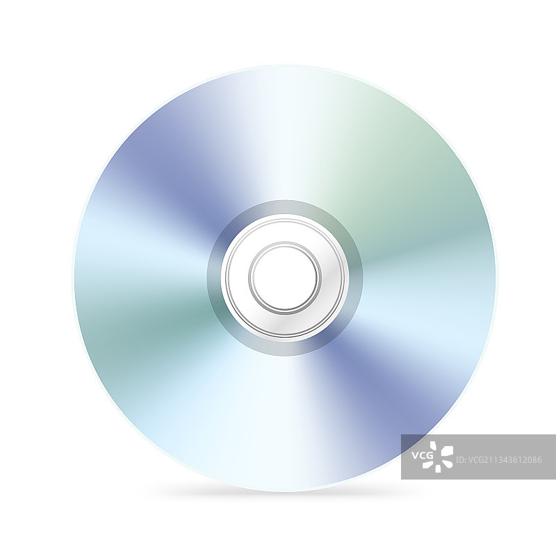 白色背景上的数字光盘图片素材