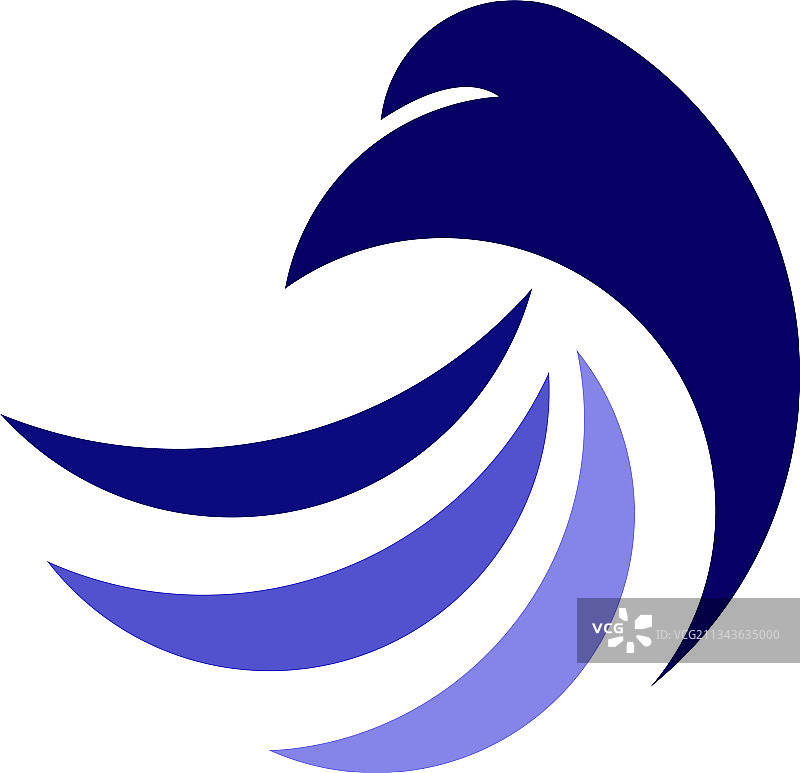 简约雄鹰标志图片素材