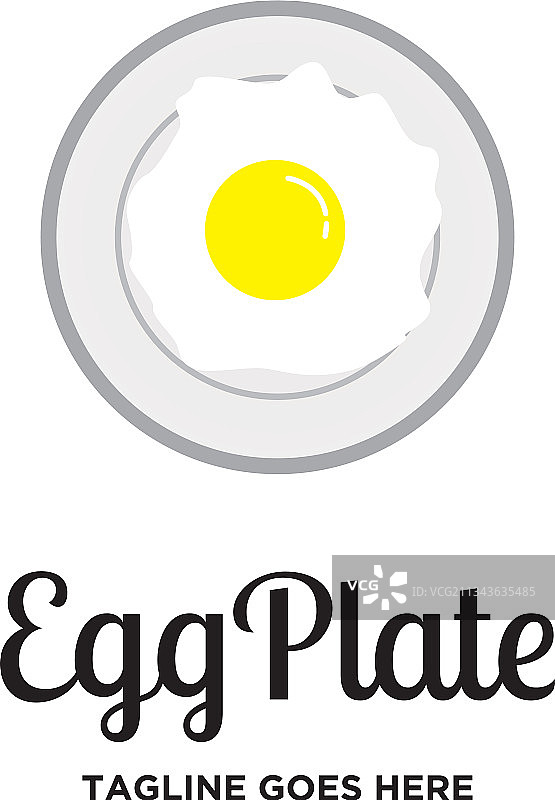 鸡蛋盘标志图片素材