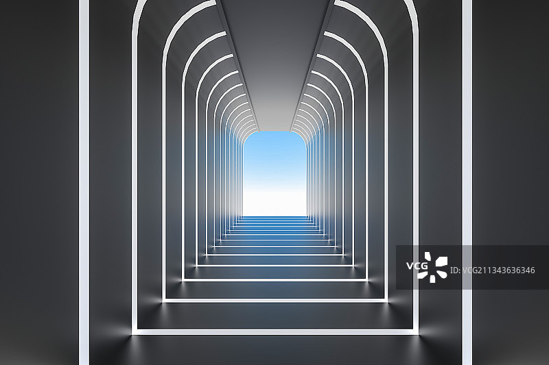 人造空间，霓虹灯，未来，背景，空的，商务图片素材