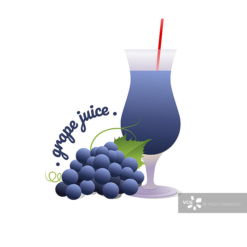 现代风格葡萄汁图片素材