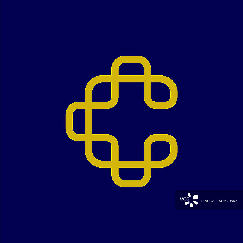 C字母logo图片素材