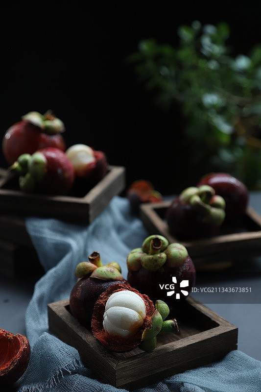 静物水果山竹图片素材