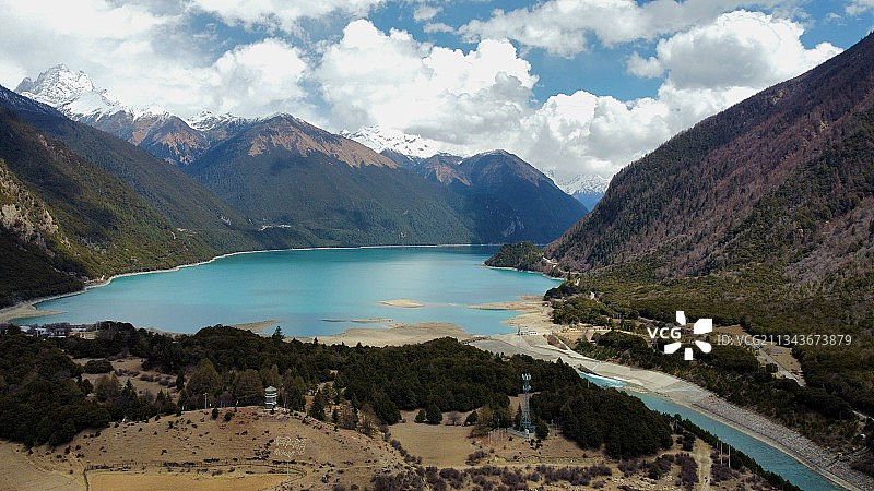 林芝巴松措图片素材