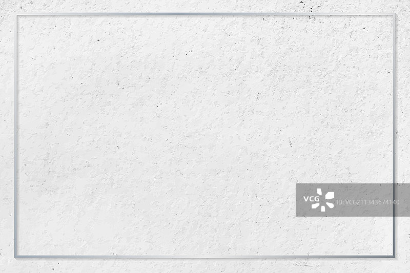 矩形银色边框水泥纹理背景图片素材