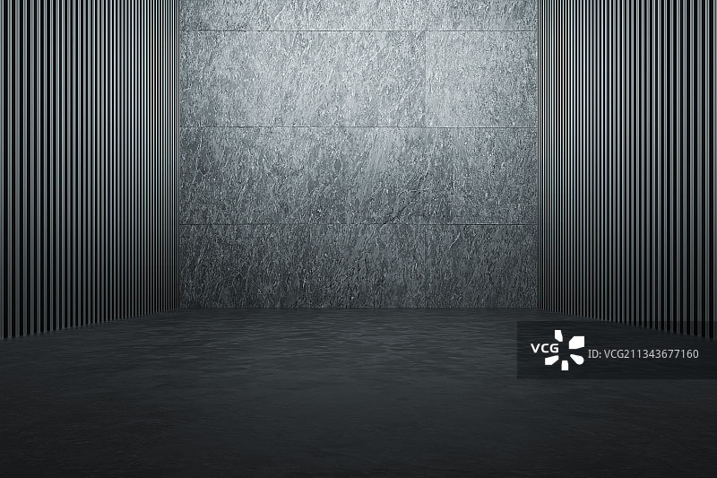 简洁商务大厅，三维图形图片素材