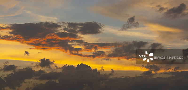 天空 彩霞 晚霞 云彩 黄昏图片素材