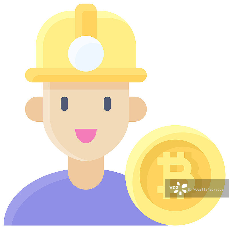比特币矿工图标加密货币相关图片素材
