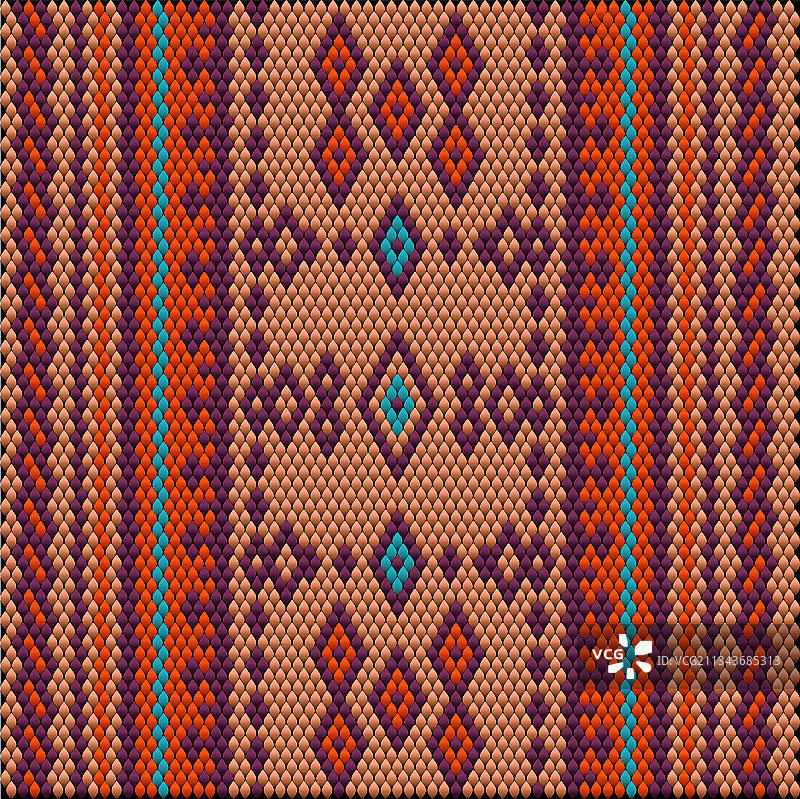 无缝的民族装饰织物内部图片素材